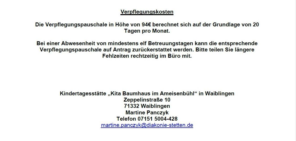 Klick zum Download – Datei Betreuungsangebot und Gebühren (40 KB) Klick zum Download – Datei Betreuungsangebot und Gebühren (40 KB)